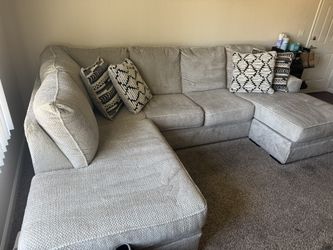 Beige Sectional Couch