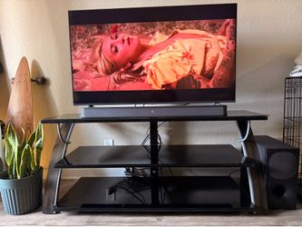 3 tier media tv stand