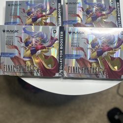 Magic The Gathering MTG Final Fantasy Collector Booster Omega Box