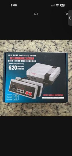🎮🕹️ Mini Game Anniversary Edition Entertainment System – 620 Built-In Classic Games!