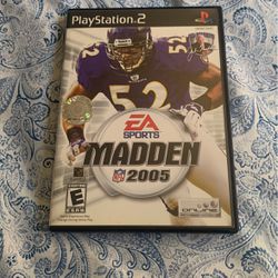 EA Sports Madden NFL 2005 for PS2