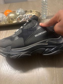 Size 45 eu balenciaga triple s all black