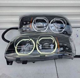 08-22 Peterbilt LED DRL Projector
Headlights Luces Focos Micas Faros Faroles Headlamps