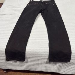 Levi 501s Black