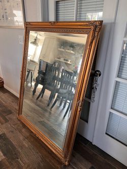 Large vintage mirror