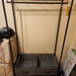Storage Rack with 4 cloth drawers