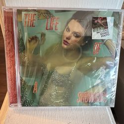 Taylor Swift HAND AUTOGRAPHED The Life Of A Showgirl Cd With Hand Signed Poster