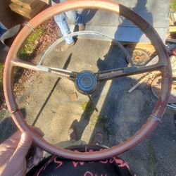 1963 Corvair Steering Column,  Front And Rear Bumpers