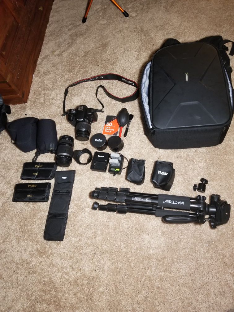 Canon camera bundle kit