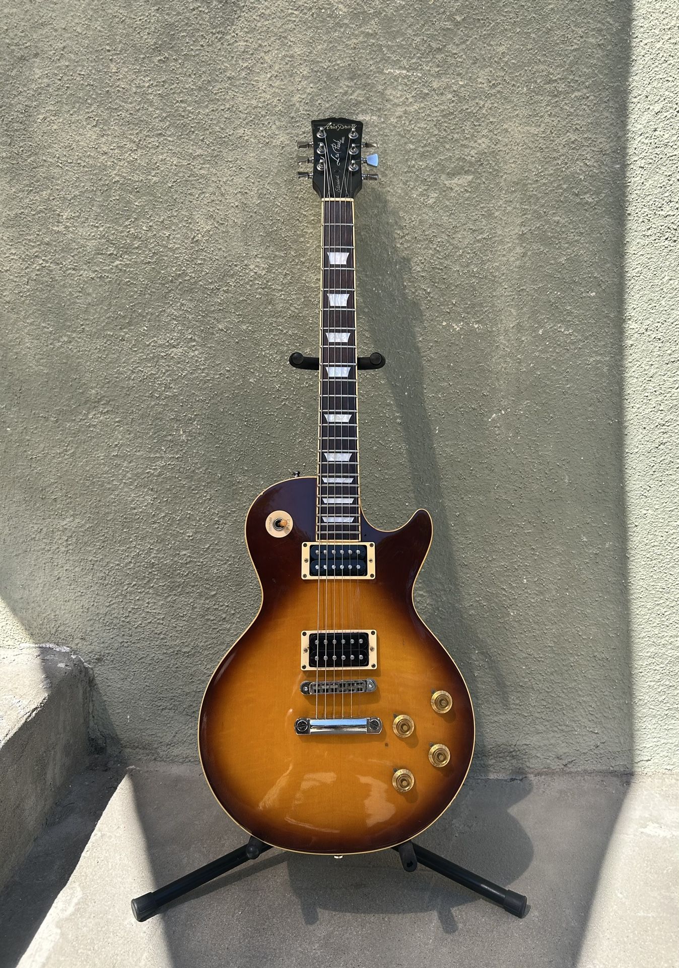 Vintage Aria Pro ii Les Paul Standard lawsuit