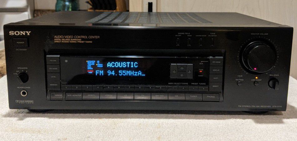 High Power Sony Stereo or Surround Receiver 