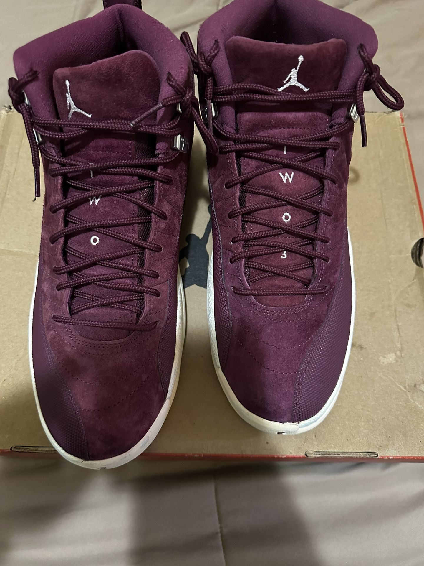 Jordan 12 retro bordeaux Size 10.5