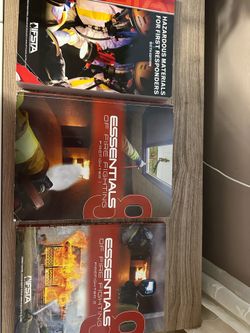 Firefighter 8 textbook 1&2 Hazard Mat 6th Edition