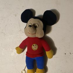 Classic Vintage Stuffed Mickey Mouse Doll