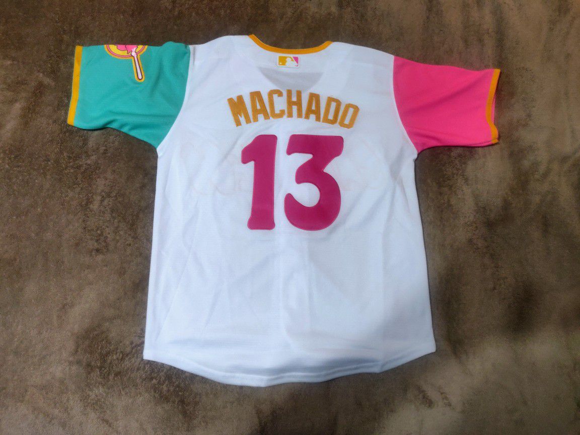 Manny Machado Padres City Connect Youth Xl Jersey New $50 for