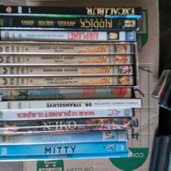 DVDs, Whole Lot.