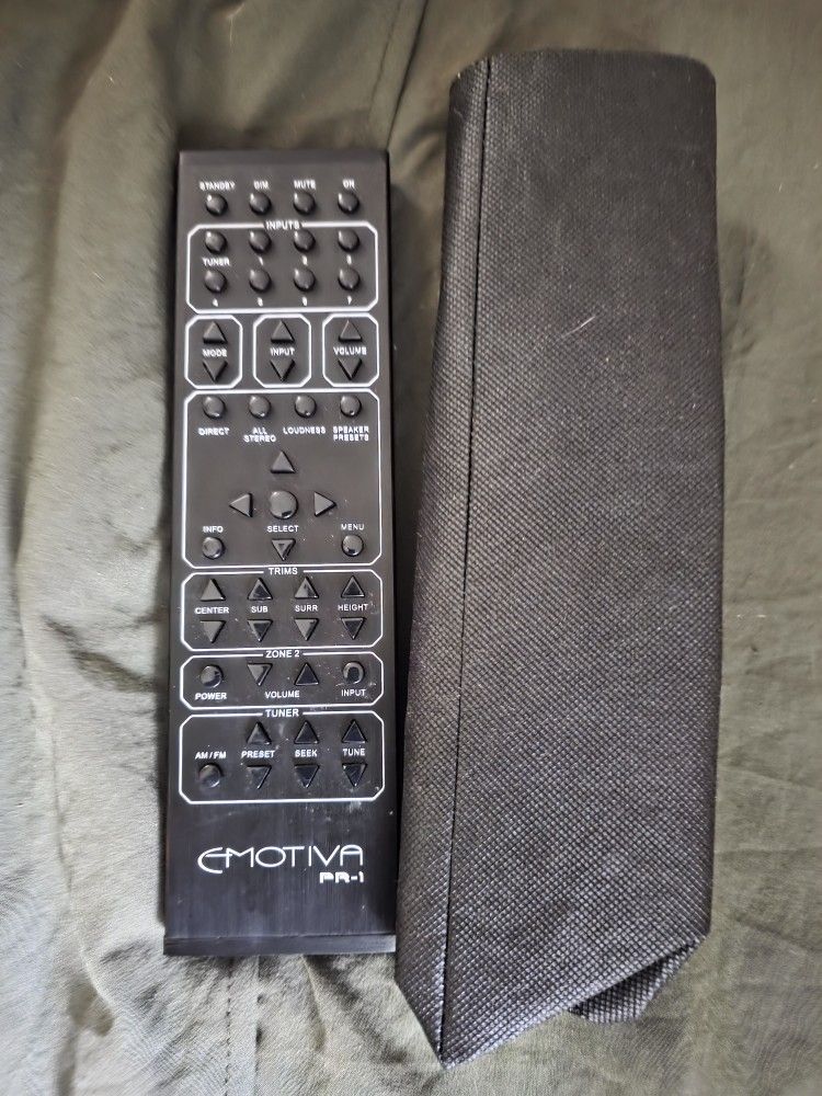 Emotiva Processor/reciever Control
