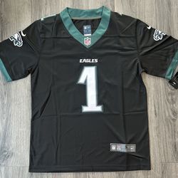 Philadelphia Eagles Hurts Black Jersey 