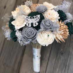 Soft Wood Flower Bouquets