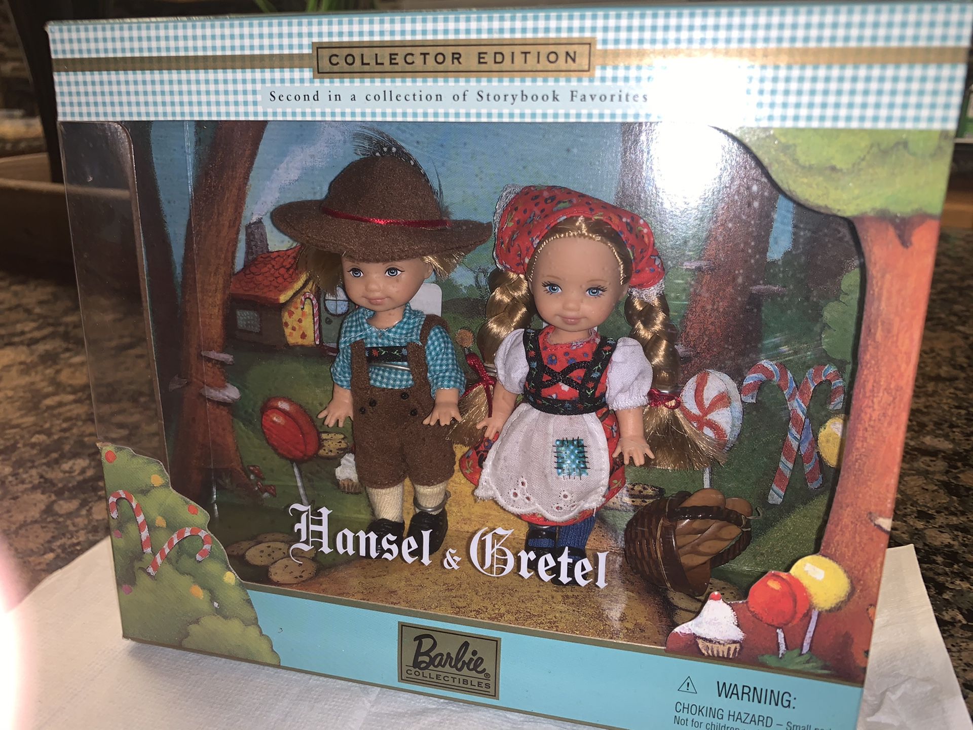 BARBIE "STORYBOOK COLLECTION" TOMMY & KELLY AS HANSEL AND GRETEL - NRFB