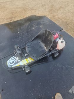 Gas powered razor drift cart