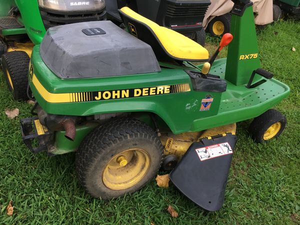 John Deere Rx75 Lawn Mower 9 30 For In Hartford Ct Offerup 375sold
