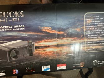 Brooks Projector Wall Theater