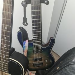 SIX6FDFM electric guitar in a Blue Space Burst finish