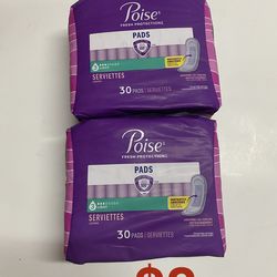 Poise Size 3 Pads Set