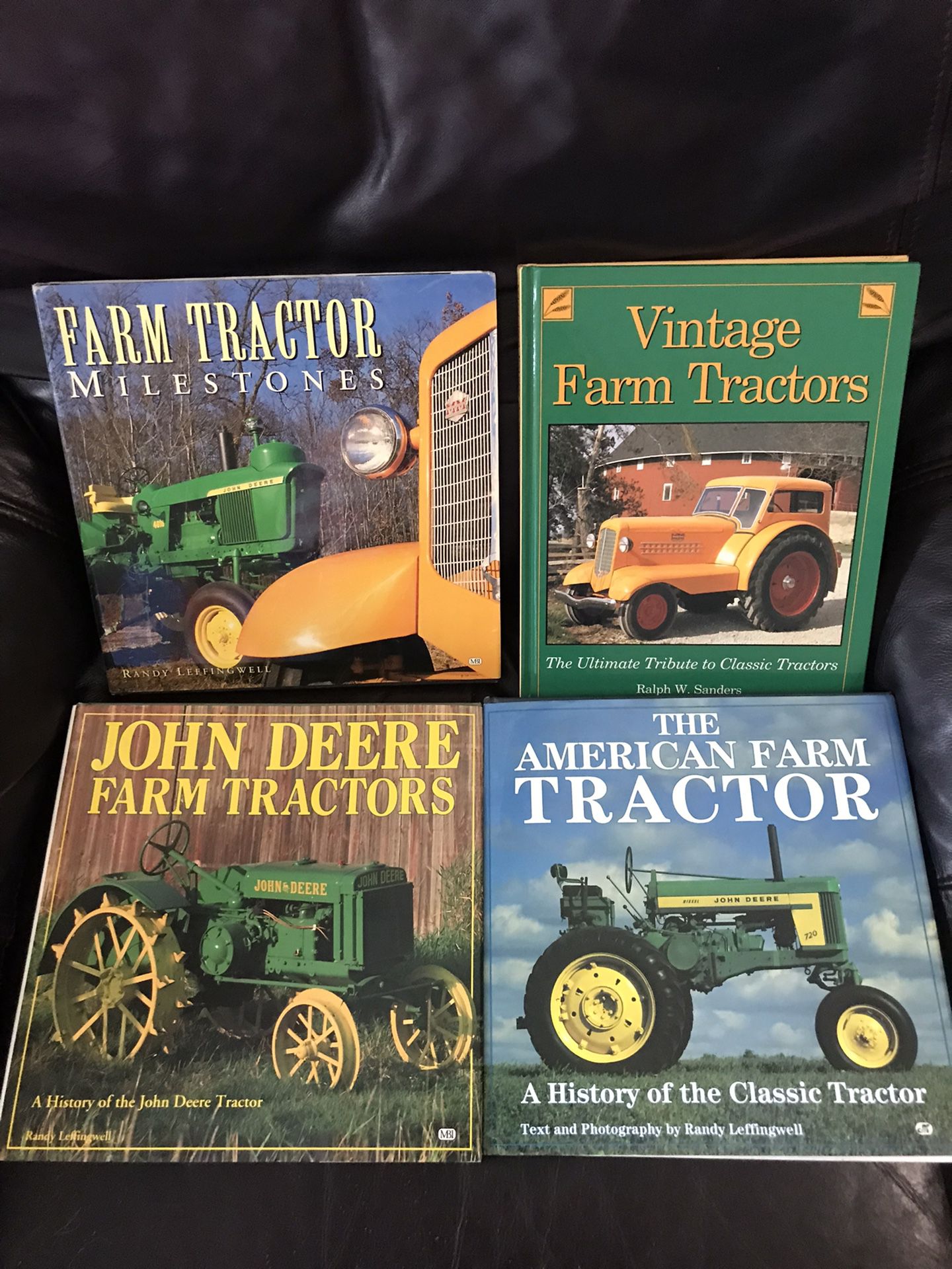 (4) JOHN DEERE FARM TRACTOR BOOKS 