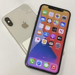Factory unlocked apple iphone X 256gb, store warranty! 