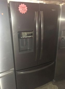 Sale! New Whirlpool French Door Fridge (scratched/dented)