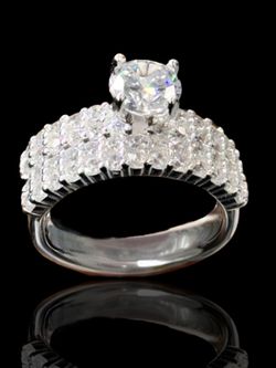 ANILLO DE COMPROMISO PLATA 9.25