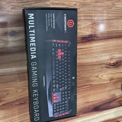 Cyberpowerpc MultiMedia Gaming KeyBoard