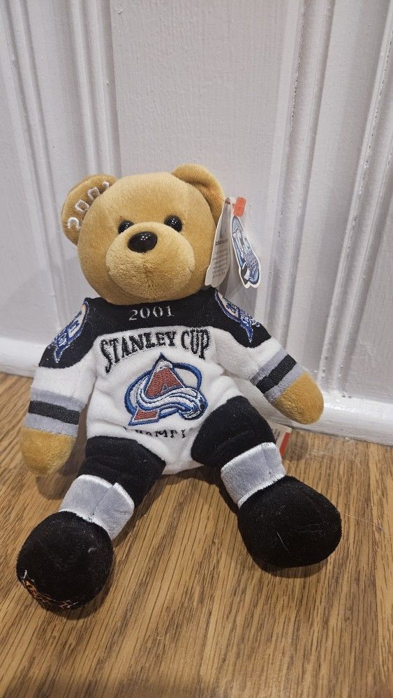 Colorado Avalanche 2001 Stanley Cup Team Ice Bear
