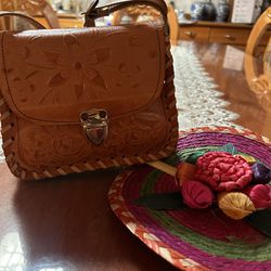 Mexican  Leather Purse 