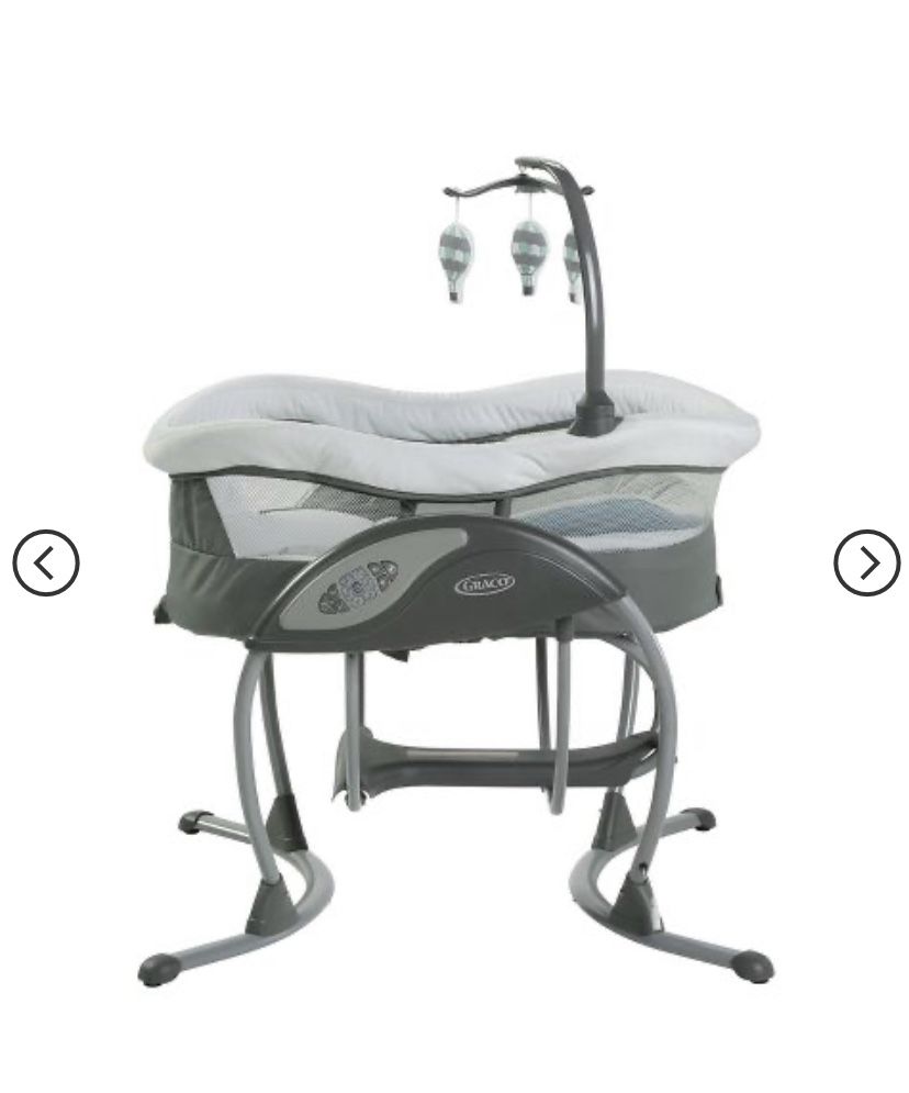 Graco Duo Glider Gliding Swing Plus Basinet( All In One)