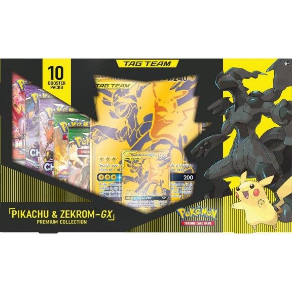 Pokemon Pikachu & zekron GX premium collection box