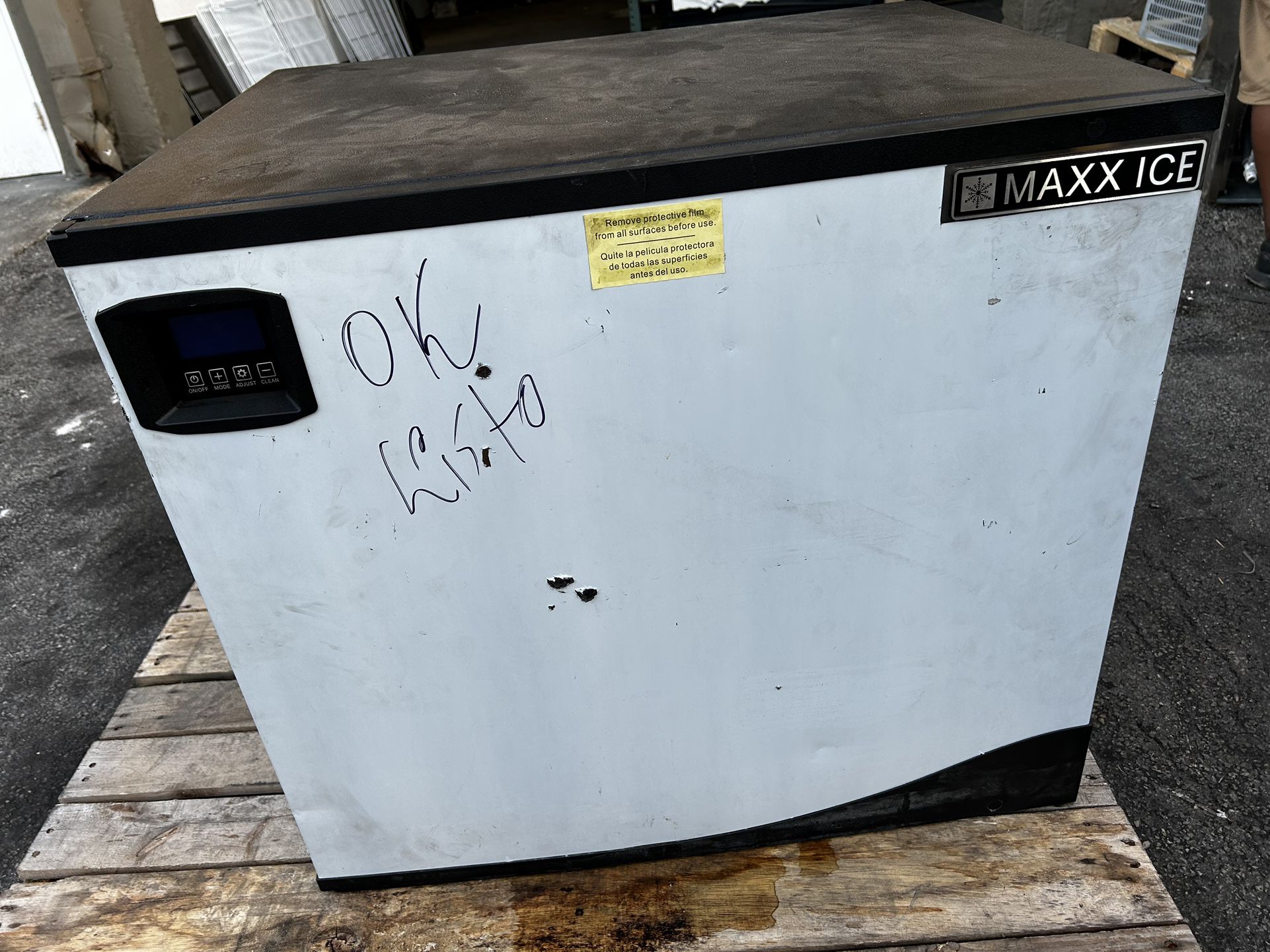 Ice Maker 1000 Pounds Only Head No Bin