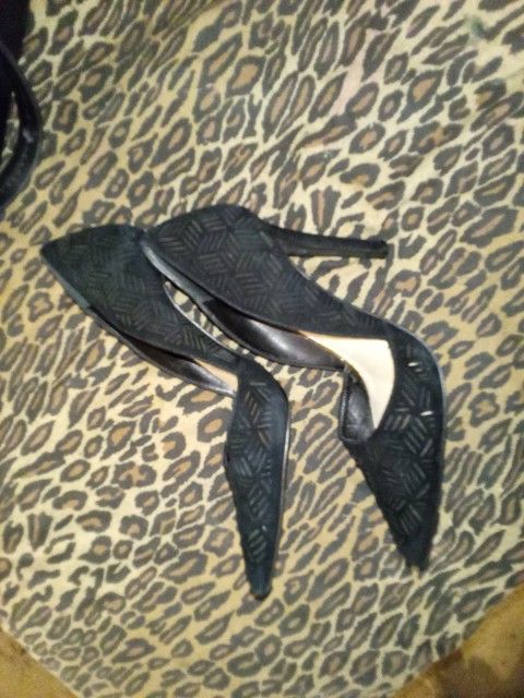 Jessica Simpson Size 8.5 Black Heels In Great Condition