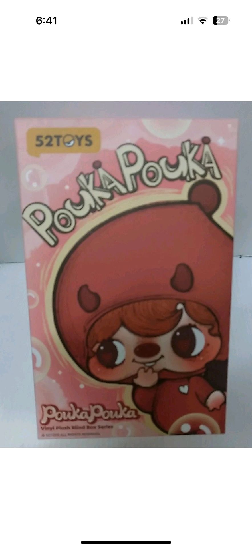 52 TOYS Pouka Pouka Blind Box Series Toy Plush Doll, New In Box (6 available)