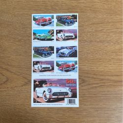 USPS Collectible postal stamps American on the move 50s