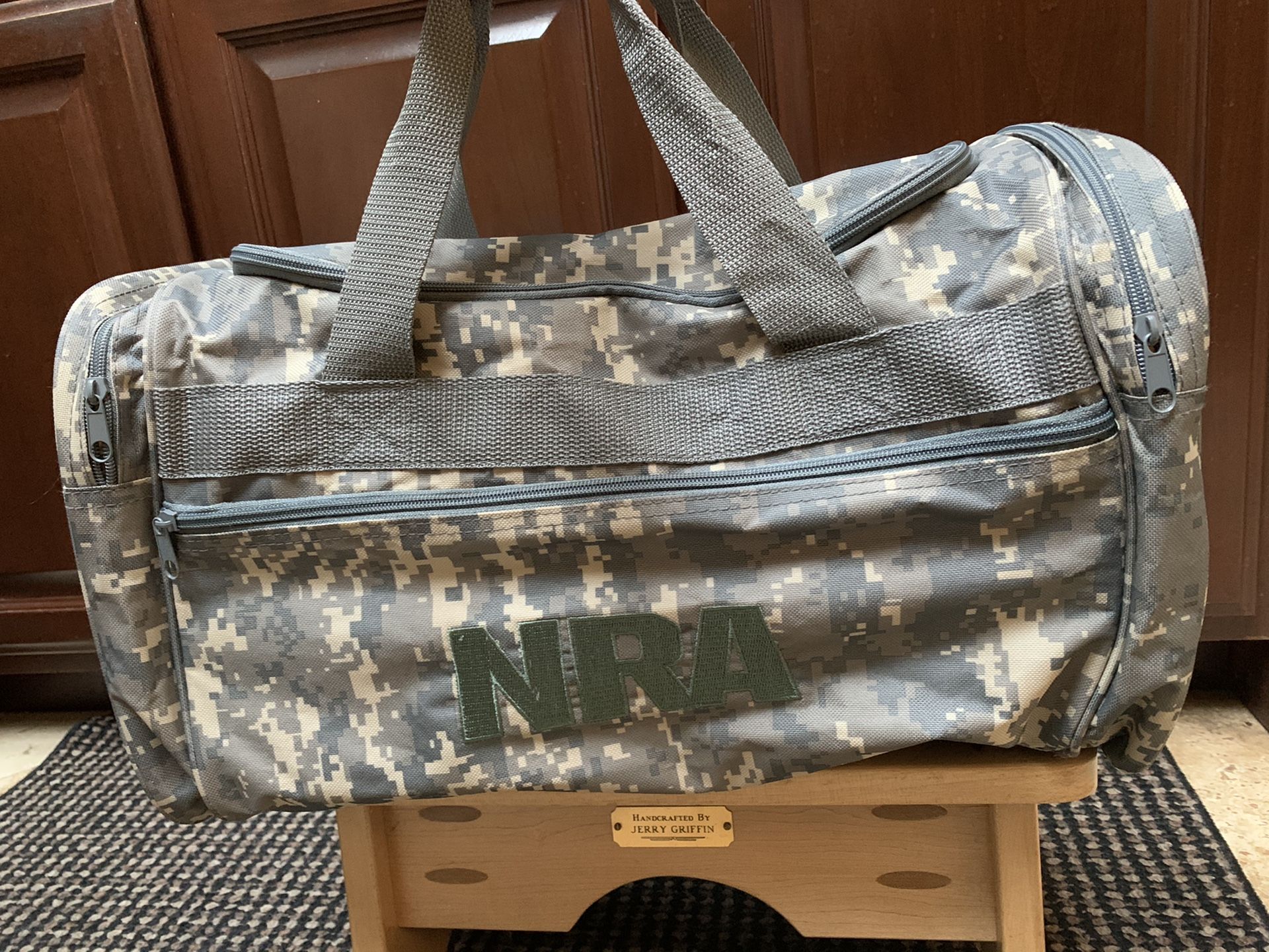 NRA digital Camo duffle bag New