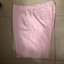 SLIGHTLY USED MEN POLO RALPH LAUREN FLAT FRONT SHORTS SIZE 42 (NO STAINS)