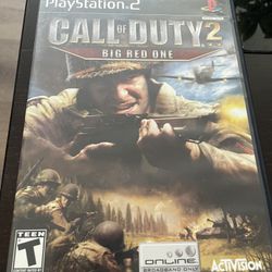 Call Of Duty 2 Big Red One  Ps2