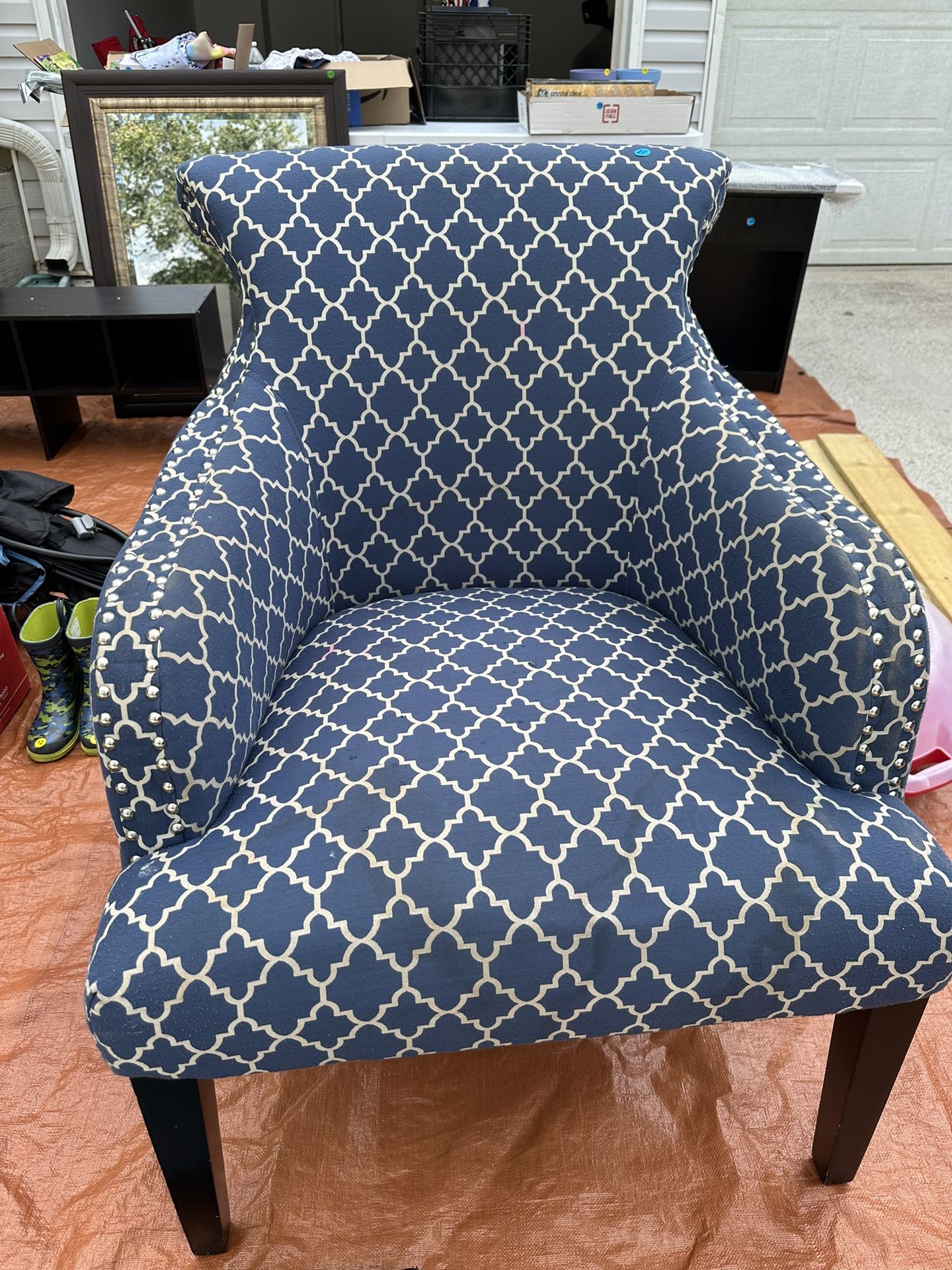 Blue Design Chair
