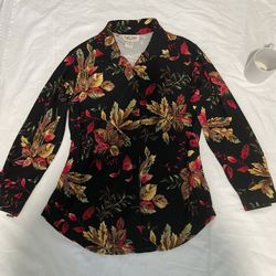 Women’s Blouse Floral Size Medium