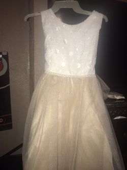 Little girls dress size 14