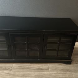 Solid Wood Entertainment Center 