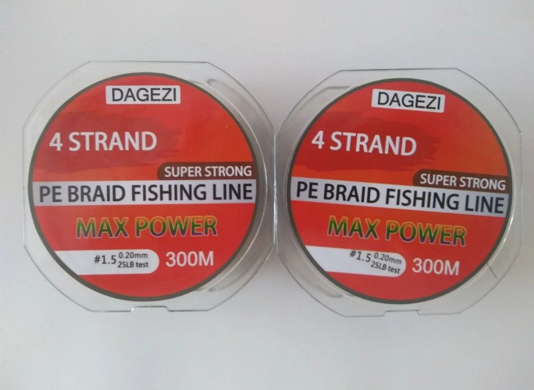 Braided fishing line 2 spools brand new